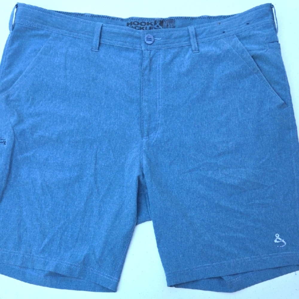 Hook & Tackle Men's Classic Blue Shorts